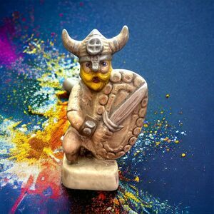 VTG 1971 GARE BY KEITH WHITE PAWM CHESS FIGURINE CERAMIC REPLACEMENT PIECE